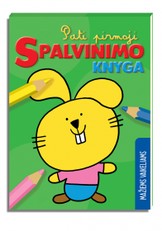 Pati pirmoji spalvinimo knyga. Zuikis