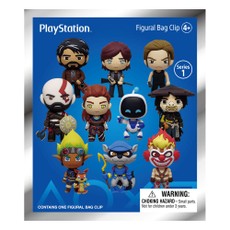 Kuprinės pakabukas „Playstation“ 3D, 1 serija, atsitiktinėje pakuotėje (blind pack), 1 vnt.
