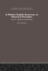 A Modern English Grammar on Historical Principles