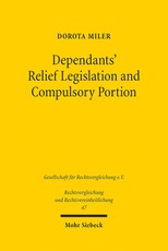 Dependants' Relief Legislation and Compulsory Portion