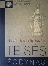 Anglų–lietuvių kalbų teisės žodynas