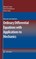 Ordinary Differential Equations with Applications to Mechanics