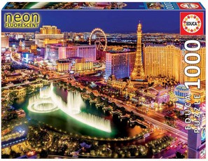 Dėlionė (puzzle) 1000 NEON LAS VEGAS 12-99 metų