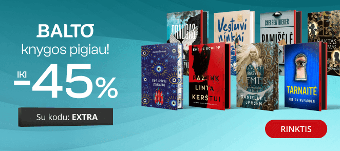 Leidyklos BALTO knygoms iki -45% extra nuolaidos!