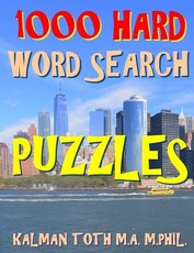 1000 Hard Word Search Puzzles