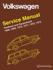 Volkswagen FastBack and Squareback (Type 3) Service Manual