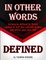 In Other Words Defined