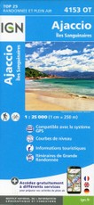 Ajaccio Îles Sanguinaires 1 : 25 000