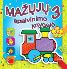 Mažųjų spalvinimo knygelė 3 (su 32 lipd.)