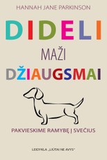 Dideli maži džiaugsmai. Pakvieskime ramybę į namus Dideli maži džiaugsmai. Pakvieskime ramybę į namus