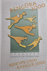 Kengūra 2000. Tarptautinio matematikos konkurso užduotys ir sprendimai