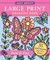 Bold & Easy Large Print Coloring Book - Big and Simple Designs for All Ages