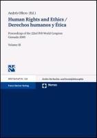 Human Rights and Ethics / Derechos humanos y Ética