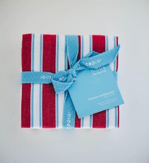 Virtuvės rankšluosčių komplektas (raudonas)