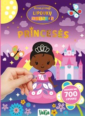 Mano pirmoji lipdukų mozaika. Princesės