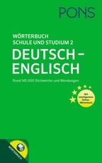 PONS Wörterbuch für Schule und Studium 2