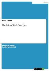 Görne, N: Life of Karl Otto Lies