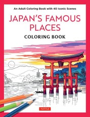 Japan's Famous Places Coloring Book