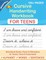 Cursive Handwriting Workbook for Teens