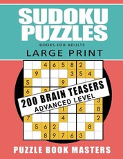 Sudoku Puzzles Books for Adults - Large Print