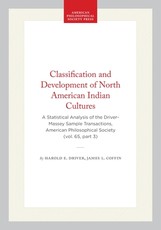 Classification and Development of North American Indian Cultures