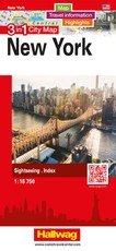 Hallwag Stadtplan New York