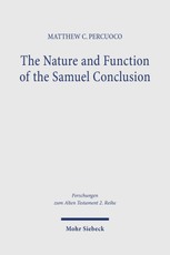 The Nature and Function of the Samuel Conclusion