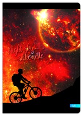 Sąsiuvinis A5 96lap 70g linija NIGHT SKY