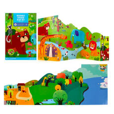 Daugkartiniai lipdukai JARMELO „Animal Place“