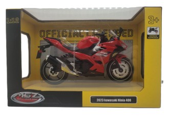MSZ Motociklas modelis Kawasaki Ninja 400, skalė 1:12