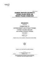 Examining innovative solutions to control invasive species and promote wildlife conservation