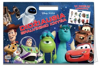 Disney/Pixar. Didžiausia spalvinimo knyga