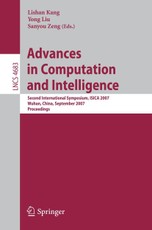 Advances in Computation and Intelligence