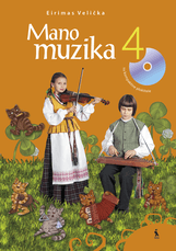 Mano muzika. Vadovėlis 4 klasei su kompaktine plokštele