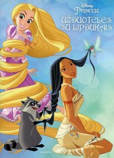 Princesė. Užduotėlės su lipdukais