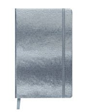 Knygutė INGOT 125x195mm 80l lang., sidabrinė Knygutė INGOT 125x195mm 80l lang., sidabrinė