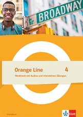 Orange Line 4 Grundkurs. Workbook mit Audios und interaktiven Übungen Klasse 8