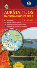 Aukštaitijos nacionalinis parkas. 1 : 50 000