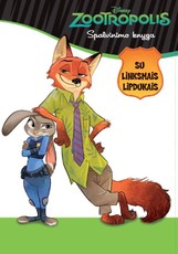 Zootropolis: spalvinimas su lipdukais