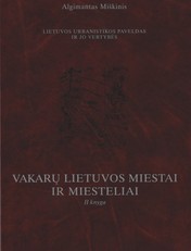 Vakarų Lietuvos miestai ir miesteliai. 2 knyga