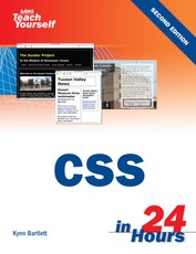 Sams Teach Yourself CSS in 24 Hours