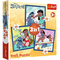 TREFL DISNEY STITCH 3 dėlionių rinkinys