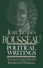 Jean Jacques Rousseau Political Writings