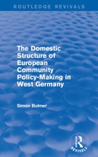 Bulmer, S: Domestic Structure of European Community Policy-M