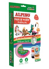 Modelinas ALPINO Magic Dough FANTASY ANIMALS 6sp x 40g