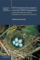 Wto Dispute Settlement and the Trips Agreement