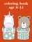 Coloring Book Age 8-12