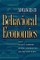 Advances in Behavioral Economics