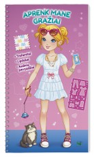 Aprenk mane gražiai. Trafaretai, lipdukai, audinių pavyzdžiai