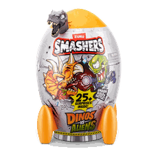 SMASHERS Rinkinys siurprizas „Dinozaurai prieš ateivius“